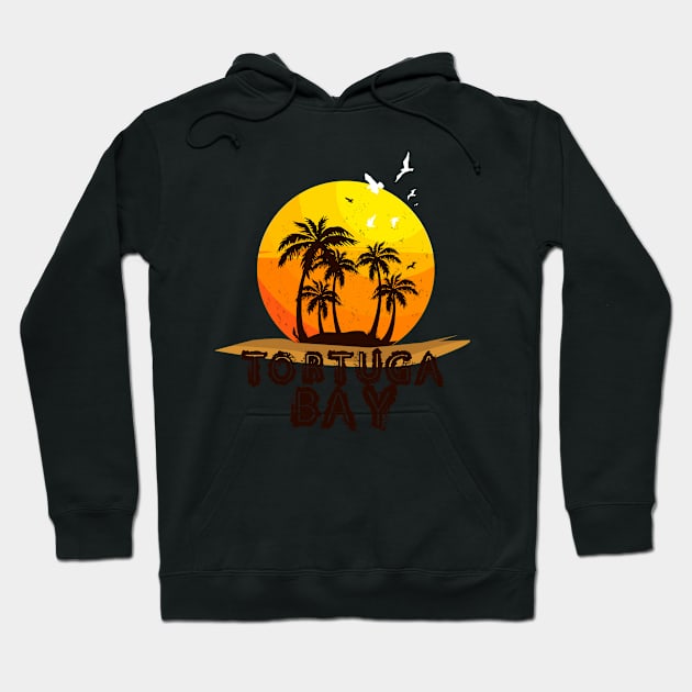 Tortuga Bay: romance and happiness Hoodie by ArtDesignDE